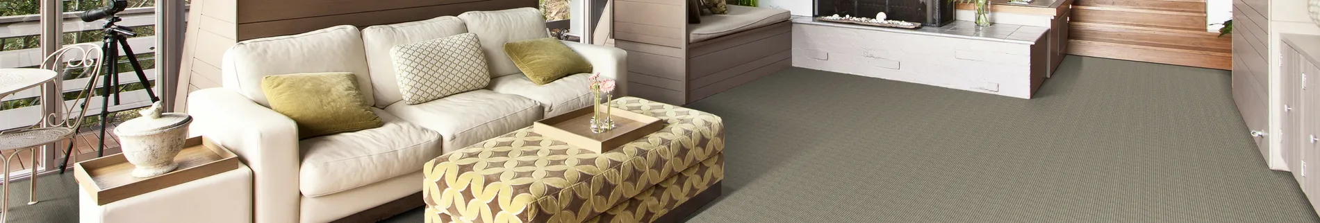 carpet with beige furniture