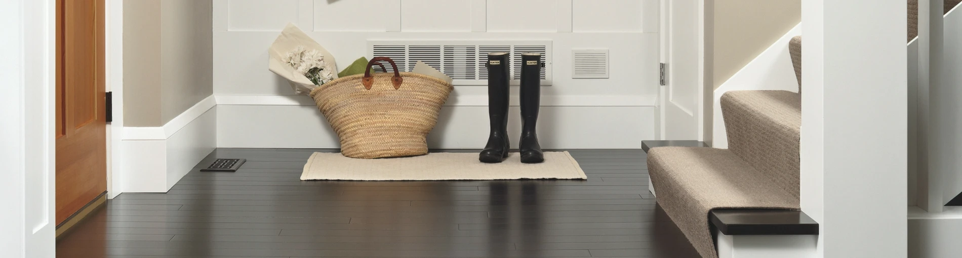 waterproof flooring in foyer